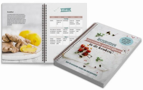 Inkijk van receptenboek gezonde praktijken in de keuken