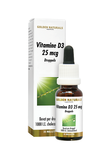 Golden naturals vitamine D3